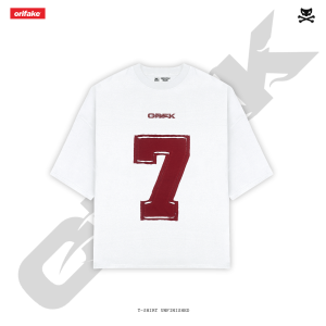 T-SHIRT OVERSIZE UNFINISHED 7 (WHITE)