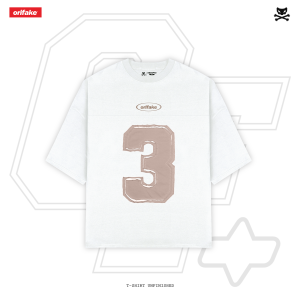 T-SHIRT OVERSIZE UNFINISHED 3 (WHITE)