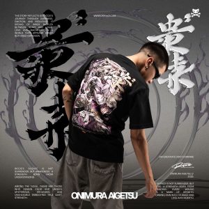 T-SHIRT REGULAR FIT ONIMURA AIGETSU (HYBRID THEORY)