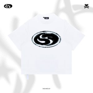 T-SHIRT BOXY DISCHARGE OF on WHITE (NCA SERIES)