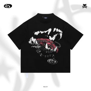 T-SHIRT BOXY WILD OF on BLACK (NCA SERIES)