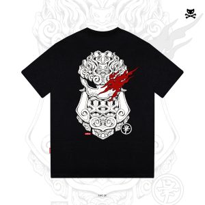 T-SHIRT REGULAR FIT FIRE OF (BLACK SERIES)